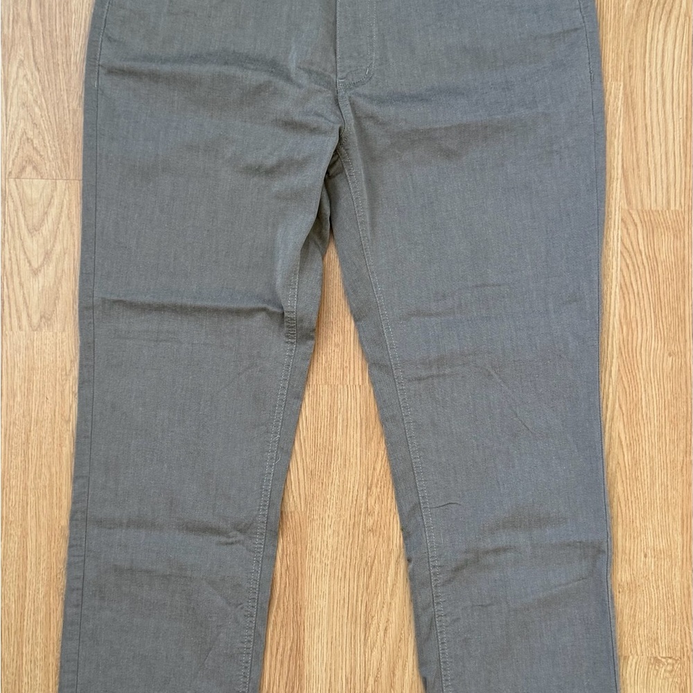 Pavini by Rocco Ravalli Men’s Grey 5-Pocket Stretch Chino Pants